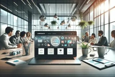 que es un sitio web corporativo informatica y tecnologia web